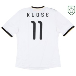 Men's Germany 2010/11 Home Retro Shirt Klose #11