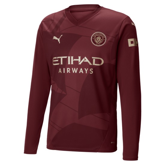 Men's Manchester City 2024/25 Third Long Sleeved Shirt